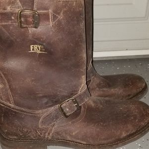 frye men's stone engineer boot